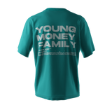 Young Money T-Shirt-Dark Turquoise