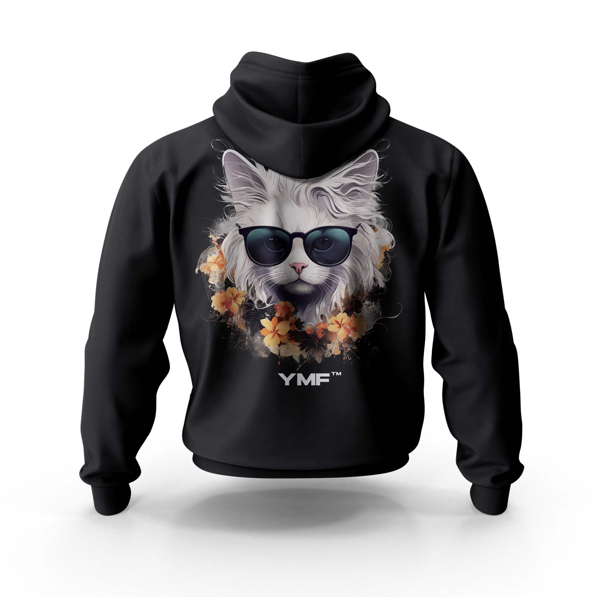 YM Zip Hoodie-Black