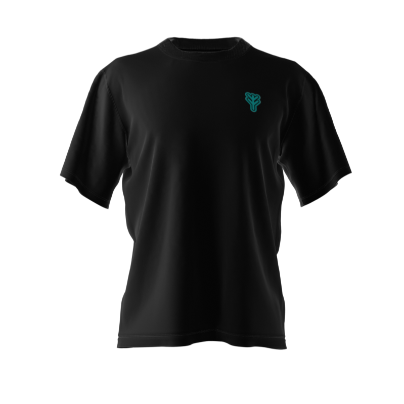 Young Money T-Shirt-Aqua Black