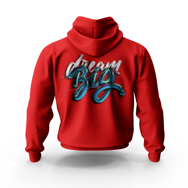 YM-Hoodie Big Dream-Red