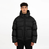 YMF PUFFER JACKET - BLACK