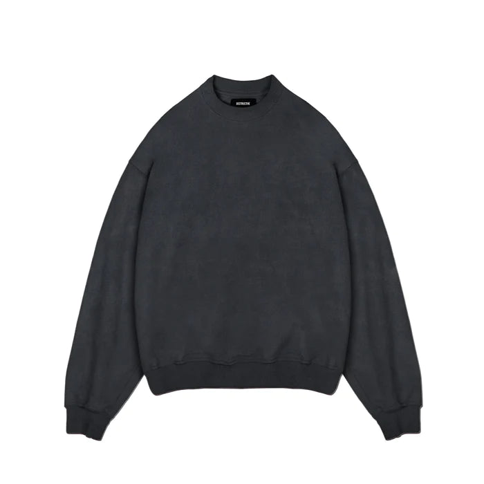 SWEATSHIRT - VINTAGE BLACK