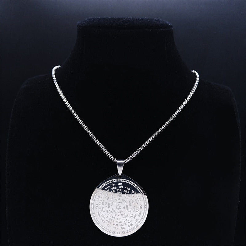 YMF™ Necklace Women/Men Silver Color