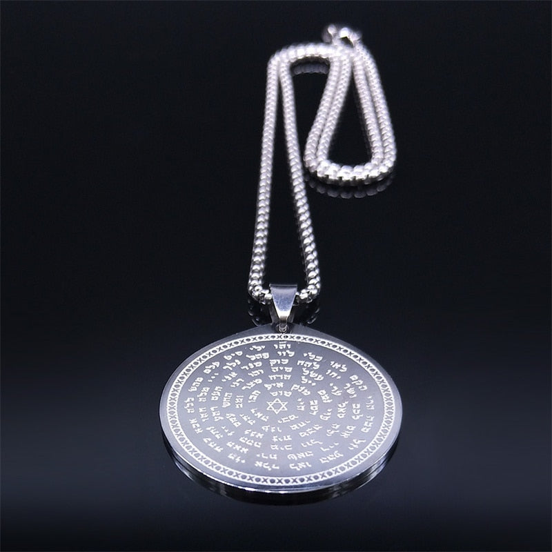 YMF™ Necklace Women/Men Silver Color