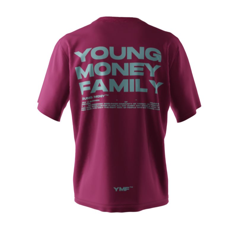 Young Money T-Shirt-Hot Pink