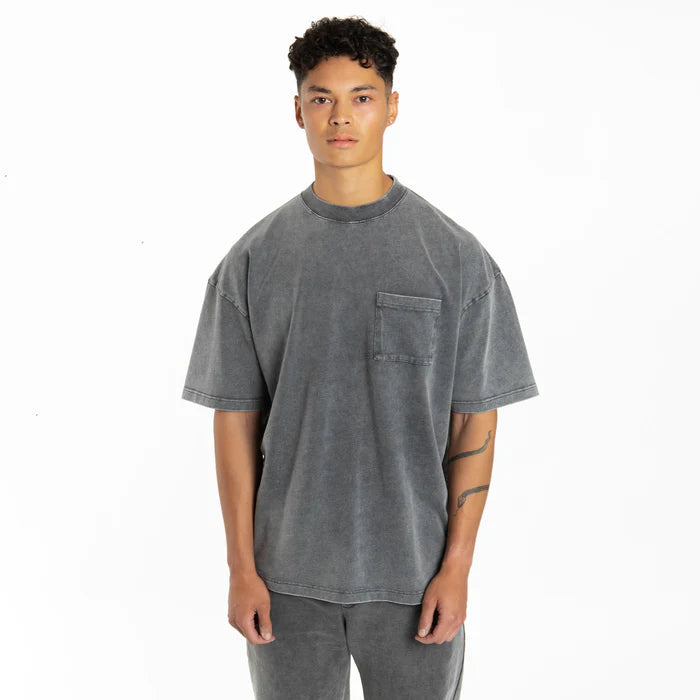 POCKET T-SHIRT - VINTAGE GREY