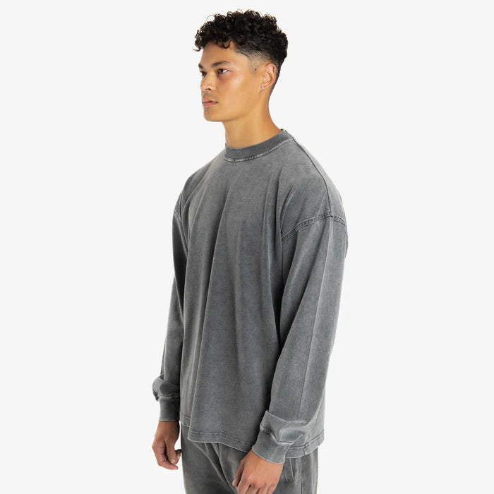 LONG SLEEVE T-SHIRT - VINTAGE GREY