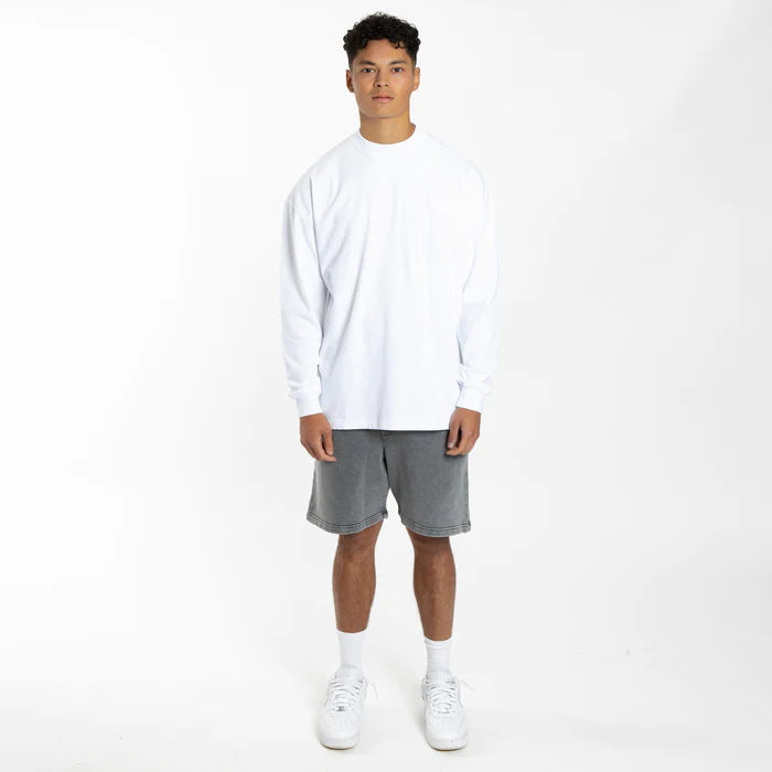 LONG SLEEVE T-SHIRT - WHITE