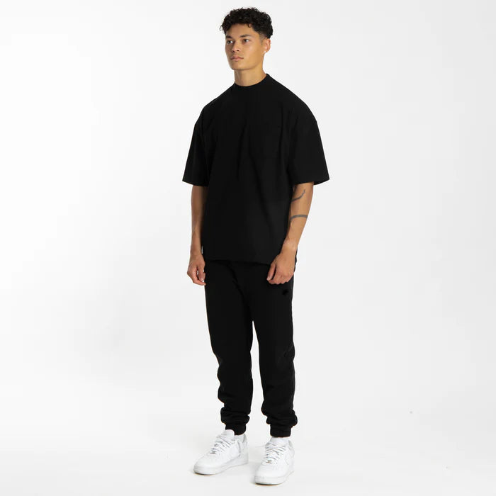 POCKET T-SHIRT - BLACK