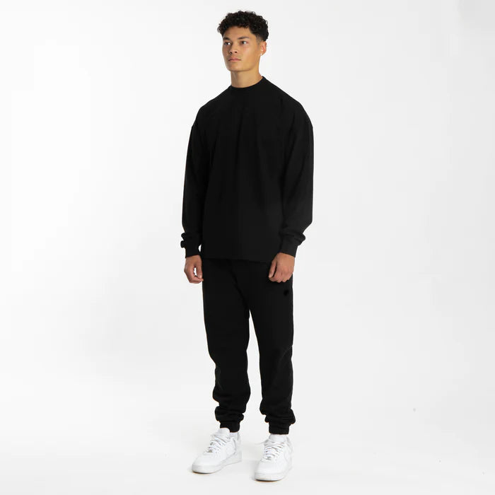 LONG SLEEVE T-SHIRT - BLACK