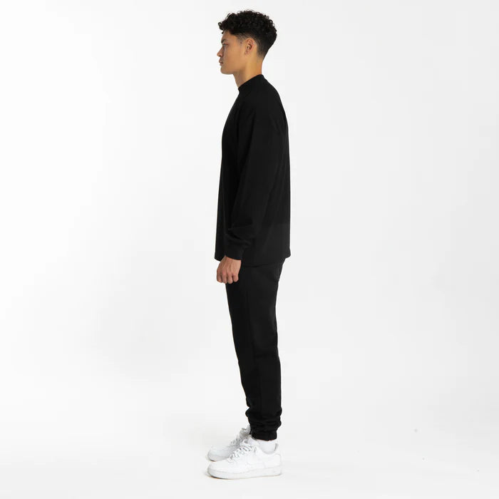 LONG SLEEVE T-SHIRT - BLACK