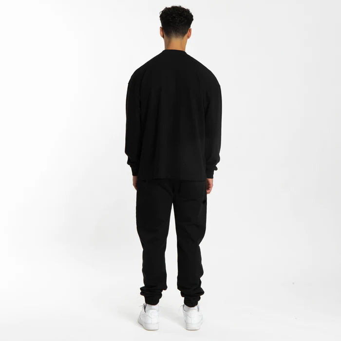 LONG SLEEVE T-SHIRT - BLACK