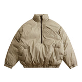 YMF Pullover Puffer Jacket-Khaki