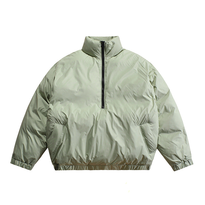 YMF Pullover Puffer Jacket-Matcha