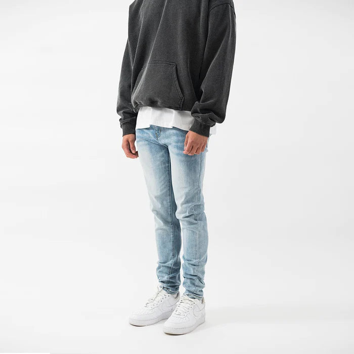 STACKED DENIM - INDIGO