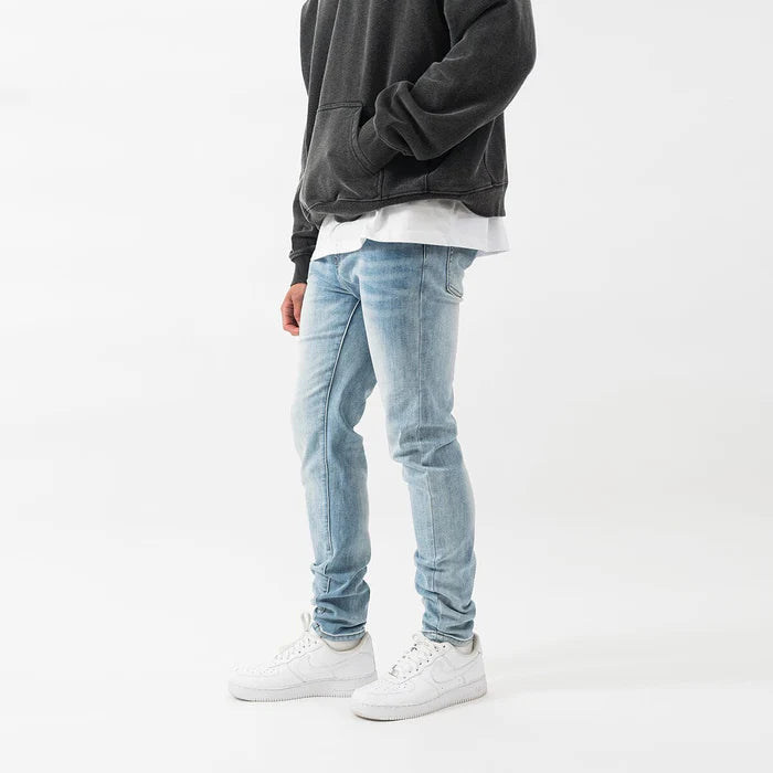 STACKED DENIM - INDIGO