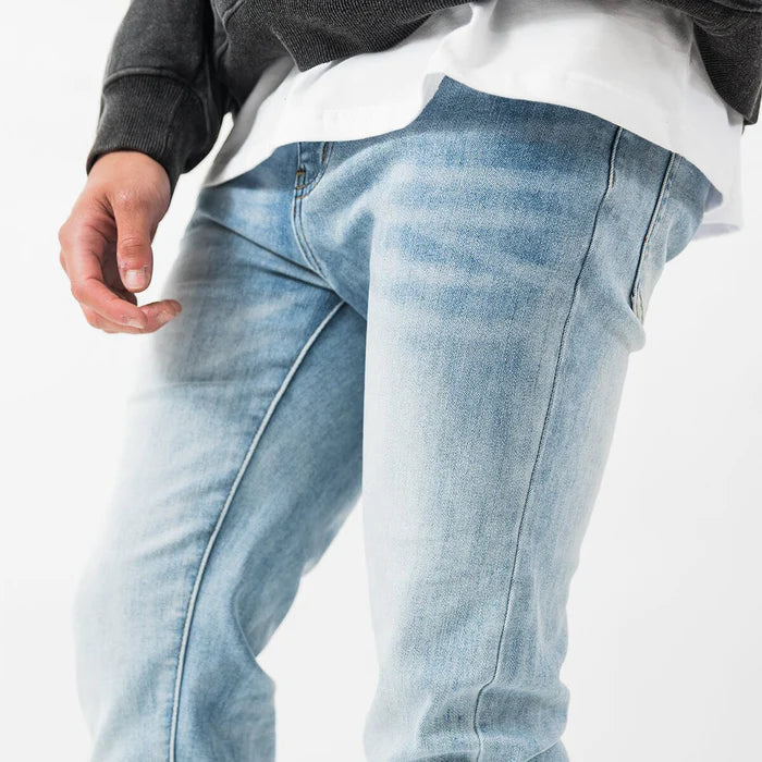 STACKED DENIM - INDIGO