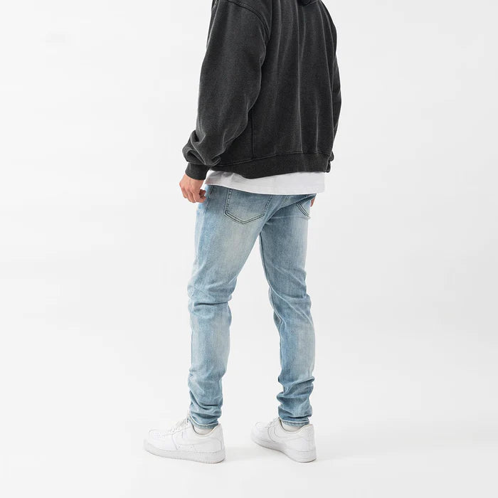 STACKED DENIM - INDIGO