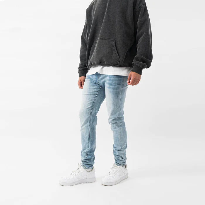 STACKED DENIM - INDIGO