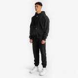 YMF Zip Hoodie - Black