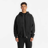 YMF Zip Hoodie - Black