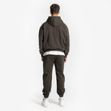 YMF Zip Hoodie - Dark Mocha