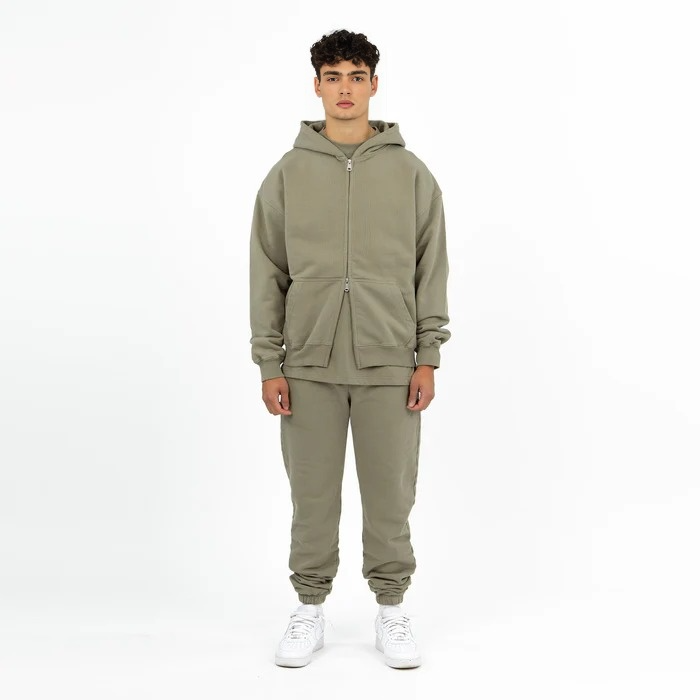 YMF Zip Hoodie - Olive