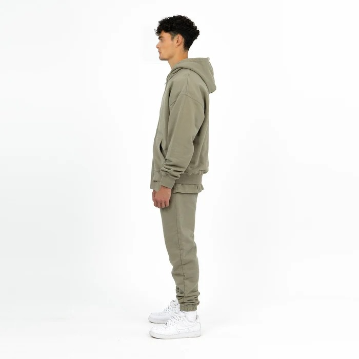 YMF Zip Hoodie - Olive