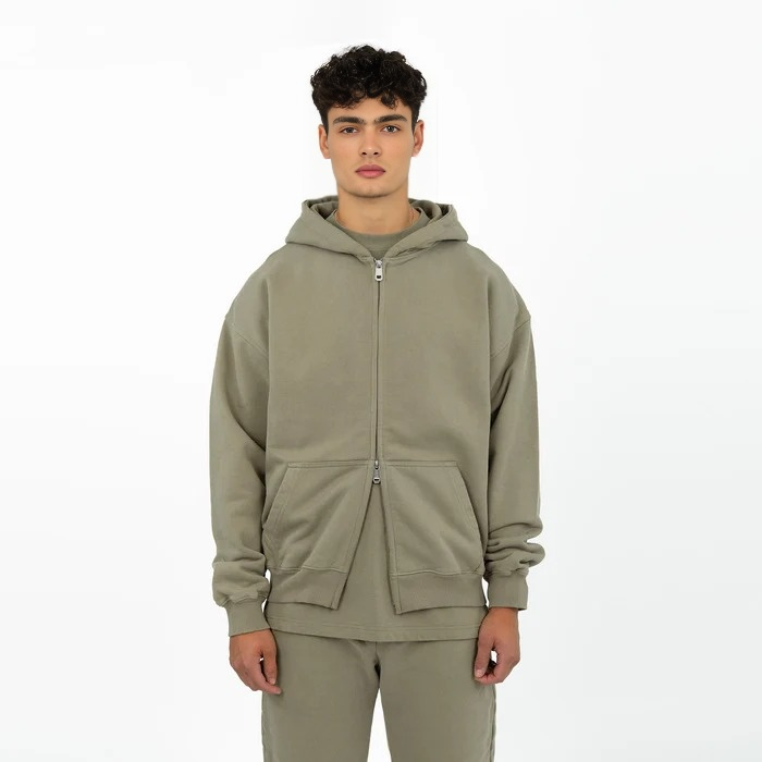 YMF Zip Hoodie - Olive