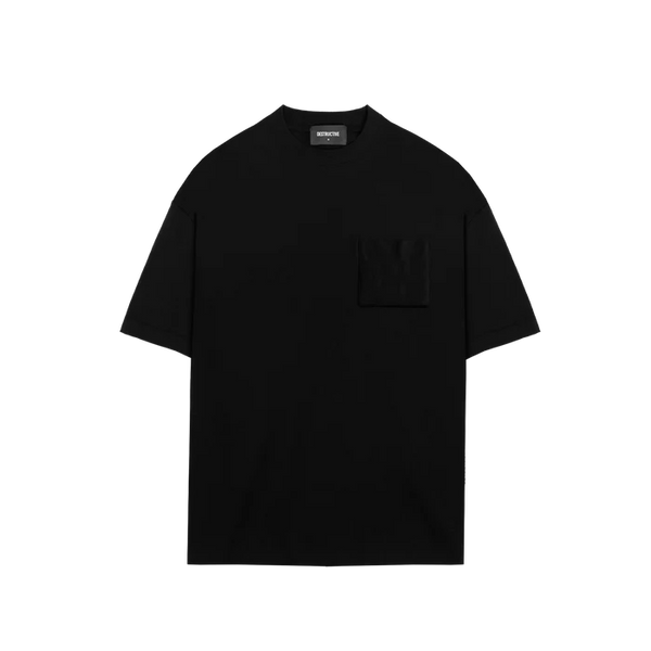 POCKET T-SHIRT - BLACK