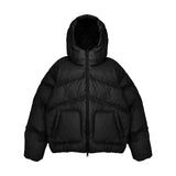 YMF PUFFER JACKET - BLACK