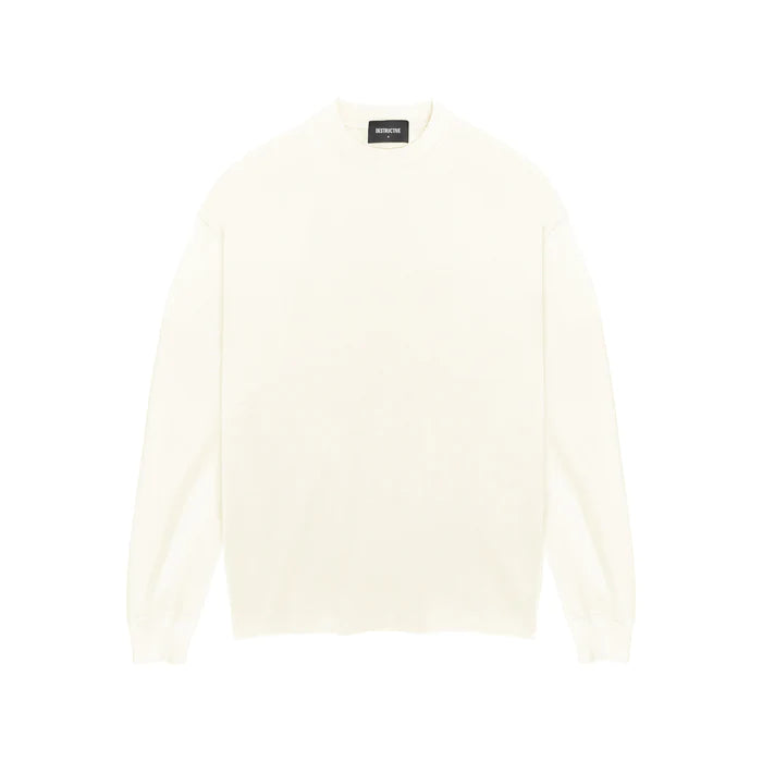 LONG SLEEVE T-SHIRT - WHITE