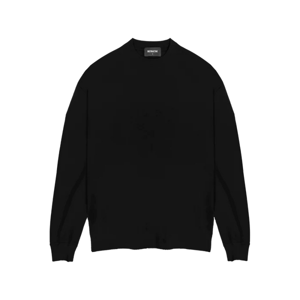 LONG SLEEVE T-SHIRT - BLACK