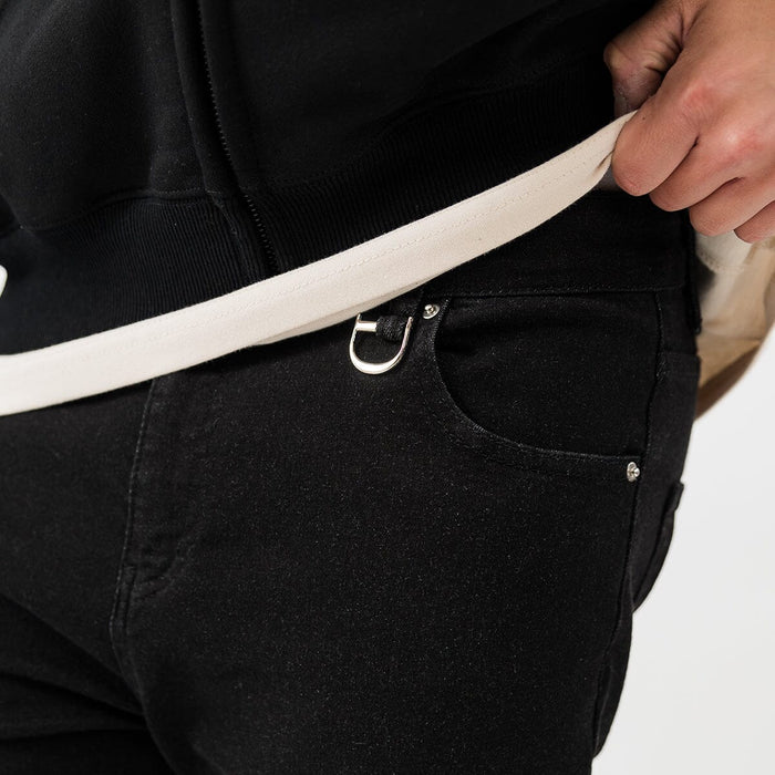 RELAXED DENIM - BLACK