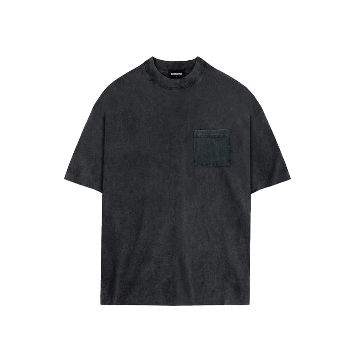 POCKET T-SHIRT - VINTAGE BLACK