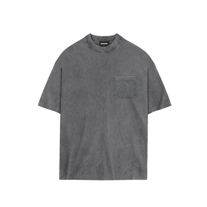 POCKET T-SHIRT - VINTAGE GREY