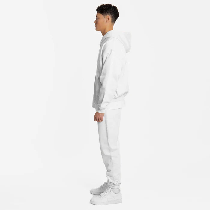 YMF Zip Hoodie - White